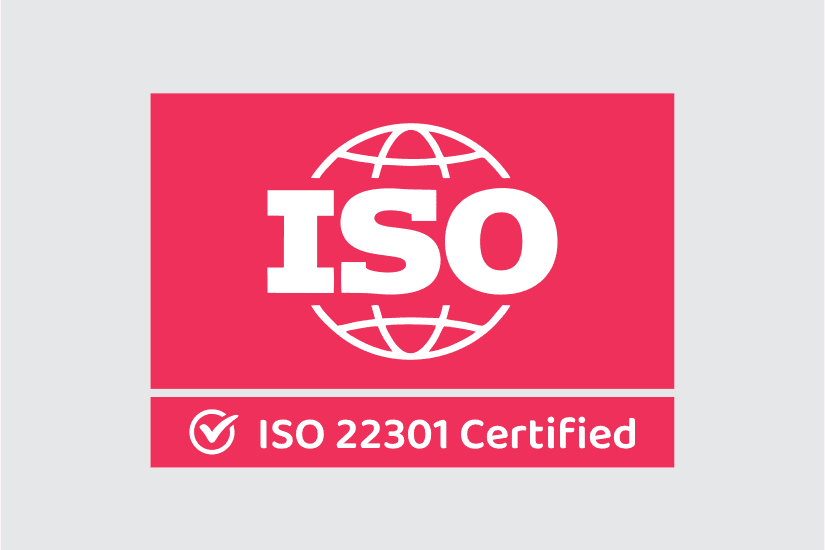 ISO 22301 standard artwork